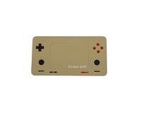 Generico Custodia protettiva per AYANEO Pocket ACE, custodia portaoggetti portatile antiurto in PLA+, accessori per console di gioco portatili retrò (Vintage Brown)