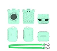Generico Custodia protettiva per Bitzee Magicals Digital Pet gioco macchina Console Custodia protettiva polvere e sporco resistente Custodia protettiva Custodia in silicone morbido (Verde)