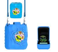 Generico Custodia protettiva per Bitzee Magicals Digital Pet gioco macchina Console Custodia protettiva polvere e sporco resistente Custodia protettiva Custodia in silicone morbido (Blu)