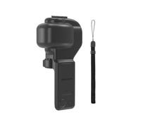 Generico Custodia rigida con coperchio ribaltabile e protezione in plastica per DJI Pocket 4 Pro l'obiettivo e lo schermo della fotocamera (Nero)