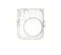 Generico Custodia Rigida Trasparente per Instax Mini 13 - Cover in PC ad Alta Trasparenza, Protezione 360°, Paraluce Rialzato, Antiturto e Antigraffio, Amichevole per il Fai da Te senza Residui