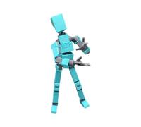 Generico Cute 3D Printed Kids Dolls Colorful Collectible Toy Figures