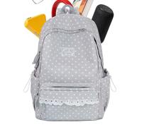 Generico Cute Backpack For School | Adjustable Straps Zipper Pack