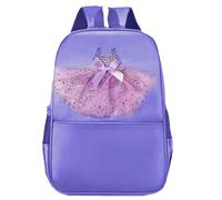 Generico Cute Ballet Dance Backpack for Kids | Princess Dress School Bag | Stylish Daypack for Dance Classes & Outdoor Adventures | Perfect Travel Companion for Young Dancers