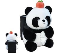 Generico Cute Bear Tissue Holder and Trash Can, 2 in 1 Car Tissue Box and Trash Can, Multifunctional Animal Paper Box for Car and Home