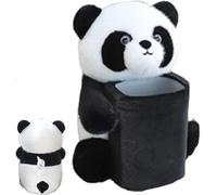 Generico Cute Bear Tissue Holder and Trash Can, 2 in 1 Car Tissue Box and Trash Can, Multifunctional Animal Paper Box for Car and Home