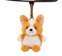 Generico Cute Cartoon Plush Keychain | Stuffed Decoration Keepsake | Plush Doll Puppy Bag Charm | For Women Girls Kids Teens Girlfriend School Travel Commuting Shoulder Backpack Tote
