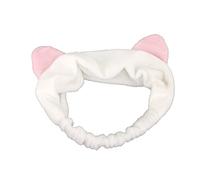 Generico Cute Cat Ear Face Wash Spa Shower Mask Fascia per Capelli Accessori per Il Bagno Bianco Alta qualitàÈ Bello e Facile da Usare.