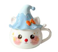 Generico Cute Cat Tea Cups Drinkware - Tea Mugs With Ergonomic Handle