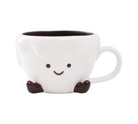 Generico Cute Coffee Cup - Whimsical Coffee Mug, Insulated Cup with Cloud Design, Drinkware Mug with Aesthetic Style, Kitchen Accessory Drinking Mugs, Beverage Drinkware for Morning Routines