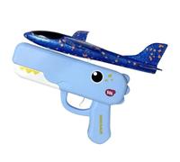 Generico Cute Dinosaur Airplane Launcher Toy | Exciting Dinosaur Glider Design | ABS Material | Glider Plane | Outdoor Flying Catapult Toy | Sturdy Safe Material | For Boys Girls
