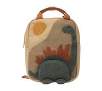 Generico Cute Dinosaur Cartoon Kids Backpack - Creative Animal Canvas Bag for Kindergarten | Stylish School Bag with Adjustable Straps | Perfect for Boys Girls Daily Use & Outdoor