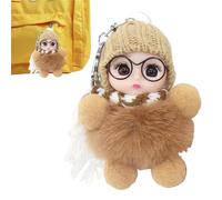 Generico Cute Doll Keychain - Lovely Big Eyes Doll Pendant | Decorative