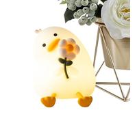 Generico Cute Duck Lamp, Light-Up Duck, Fun Rechargeable 3 Modes Dimmable, 3.93 Inches Touch Portable Lighting for Breastfeeding, Home Bedside, College Dorm, Sleep Bedroom, and Bathroom Use