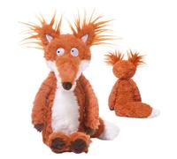 Generico Cute Fox Plush, Stuffed Animal Toy, 14x10 Inches Soft Plush Pillow with Skin-Friendly Fabric, Sofa Companion with Huggable Build, Toy Cartoon Design, Home Decor for Bedroom