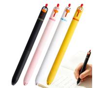 Generico Cute Gel Pens 4 Pieces - Retractable Fine Point Smooth Writing