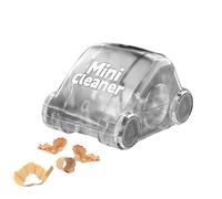 Generico Cute Mini Desk Cleaner, Portable Table Dust, Small Size Vacuum with Brush Feature, ABS Cleaner, Desktop Crumb Collector with Modern Style, Office Study Accessory for Home School