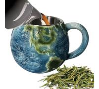 Generico Cute Mugs - Coffee Cup | Astronaut Fun Mugs | Space-Embossed Planet Mug | Beverage Container Aesthetic Room Decoration for Kitchen Farmhouse Beverage Beer Wine Juice Work Cafe