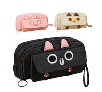 Generico Cute Pencil Bag Zippered Storage Pouch, Desk Organizer Accessory