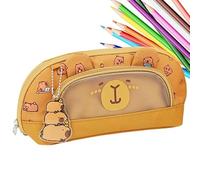 Generico Cute Pencil Case, Large Capacity Pencil Pouch, Portable Stationery Organizer, Adorable Supply Holder for Student, Teen, Girls, Boys, School, Classroom, Study, Storage, 9.06x4.33x2.95 Inches