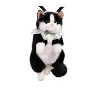 Generico Cute Plush Cat Backpack, Lightweight Storage, Stuffed Animal Bag For School Use, Adjustable Padded Shoulder Straps, Durable Zipper Closure Design, Everyday Carry Solution For Kids