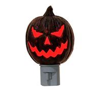 Generico Cute Pumpkin Night Light, LED Wall Plug-In Lamp, 3.35x3.94x2.17 Inches Bright Nursery Nightlight, Fun Spooky Design for Kids Room, Halloween Decor, Bedroom, Hallway, Baby Sleep Aid