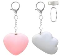 Generico Cute Purse Glow Heart Light,LED Automatic Sensor Handbag Lights,USB Rechargeable Touch Activated Purse Light,Mini Handbag Lamp Purse Accessories for Women Gift (Set B)