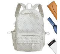 Generico Cute School Backpacks - Outdoor Camping Student Backpack | Sweet Laptop Bag Girls Ladies Wives Daily Commute Picnic Camping Summer Camp Travel Vacation Library Shopping