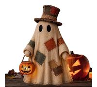 Generico Cute Spooky Ghost Figurine | Halloween Vintage Table Decoration |