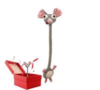 Generico Cute Stuffed Things, Long Neck Animal Plush, Soft Cuddly Feature, Sturdy Decorative Figurine, Shelf Table Accessory with Whimsical Design, Pocket Toy for Kids Boys Girls