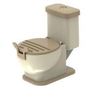 Generico Cute Toilet Phone Stand | Creative Desktop Phone Holder ABS 8.9×5.5×9.2cm | Lazy Sofa Phoné Stand For Watching Videos, Streaming, TV Series, Desk Decoration Gift