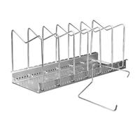 Generico Cutting Board Holder - Kitchen Accessory Storage | Cutting Board Organizer, 7 Compartment Cuttingg Boards Rack For Pantry Rv Refrigerator Dining Room Camping Restaurant Home And Kitchen