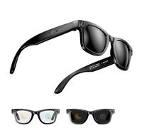 Generico Cyanvue Ai Smart Glasses - 8mp Camera Glasses, 144-Lang Ai Translator, with Music & Call Features, UV Protection,Anti-Blue Light Glasses Everyday Wear (Sunglasses)