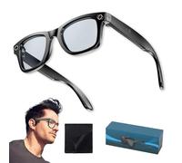 Generico Cyanvue Ai Smart Glasses, 8mp Camera Glasses, with 144 Translation, Music & Call Features, Anti-Blue Light Glasse for Men Women, Music Playback & Hands-Free Calling (light glasses)