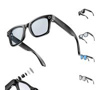 Generico Cyanvue Ai Smart Glasses - 8mp Camera Glasses with Music & Call Features, Waterproof Smart Glasses for Men Women with Camera (Anti-Blue Light)