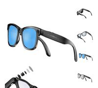 Generico Cyanvue Ai Smart Glasses - 8mp Camera Glasses with Music & Call Features, Waterproof Smart Glasses for Men Women with Camera (Blue)