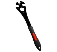 Genérico Cycling Pedal Wrench, Biking Pedal Wrench, Pedale Removal Tool Spanner, Metallo 4-in-1 Multi-Function Pedal Wrench Five-Way Presa Wrench, Pedal Removal Wrench For Biking Maintenance