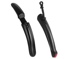 Generico Cycling Rear Fenders- Wide Reflective Waterproof Design, Multifunctional Bicycle Mudguards | Front And Rear Universal Bike Accessories Upgraded Extended Version For Road Racing Touring