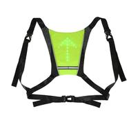 Generico Cycling Safety Light | 3 Modes Adjustable Tool - LED Cycling Vest | for Outdoor Riding Family Friends Commute City Trail