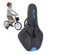 Generico Cycling Seat Cushion, Kids Bikers Saddle Pad, Soft Padded Seats Comfort, Ergonomic Shock Absorption Cushion Indoor & Outdoor Bikes, Easy-to-Install Bike Accessory for Boys Girls Biking