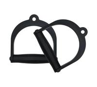 Generico D Ring Gym Handles - 0.47inch D Handle For Cable Machine, Gym Cable Attachment | For Tricep Extension Bicep Curls Back Training Trainer Athletes Bodybuilders Beginners