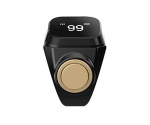 Generico D01 Smart Counting Ring - Never Miss A Count | Fitness Tracker Ring With App Reminders Button | For Activity Habits, Lightweight Comfortable