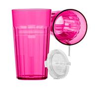 Generico Da Allenamento Con Bordo A 360, Facile Da Pulire, 12x7 Cm, Pacchetto Di Tazze Intelligenti, Per Lo Svezzamento Di Transizione Per Bambini, Design Di Transizione Senza Beccuccio Per Casa, V