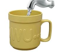 Generico da Bagno con Manico Bicchiere da Bagno alla da 400 ml con Texture | Forniture per l'organizzazione della casa per dentifrici, spazzolini da denti, occhiali, detergenti per il viso