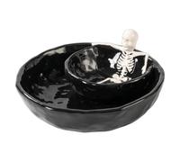 Generico Da Bagno Skull Candy - Gotico Spettrale Con Teschio A Doppio