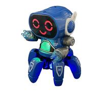 Generico da ballo musicale | Dancing with Music Toying a forma di oltopus giocattolo da sei claw, luci lampeggianti per sensore intelligente Kid Companion per la scuola materna, cortile