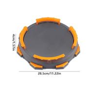 Generico Da Battaglia Con Trottola - Base Dello Stadio Rimovibile Da 30 Cm, Zona Di Combattimento Multifunzionale In Fusione Di Metalli, Di Lancio Di Duelli Durevole | Set Da Gioco Competitivo Per