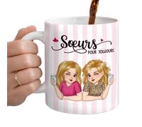 Genérico da caffè Amicizia, 330 ml tazze d'acqua - stoviglie per la casa - per pomeriggio, colazione, cucina, casa, ufficio, sala di riposo, caffetteria