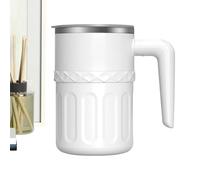 Generico Da Caffè Auto Agitante - Tumbler Da Bevande Magnetico Ricaricabile Con Coperchio,Mescolante Con Display Della Temperatura - Per Mescolare Bevande Cioccolato Caffè Casa Cucina Campeggio