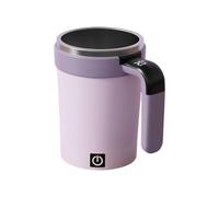 Genérico da caffè auto-agitata, portatile con indicatore di temperatura e mixer, bicchiere automatico, per bevande come latte e cacao, uso in caffetteria, bar, casa, viaggio, ufficio e